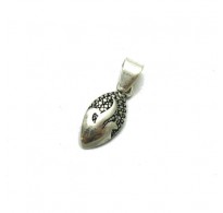 PE001145 Sterling silver pendant solid 925 EMPRESS